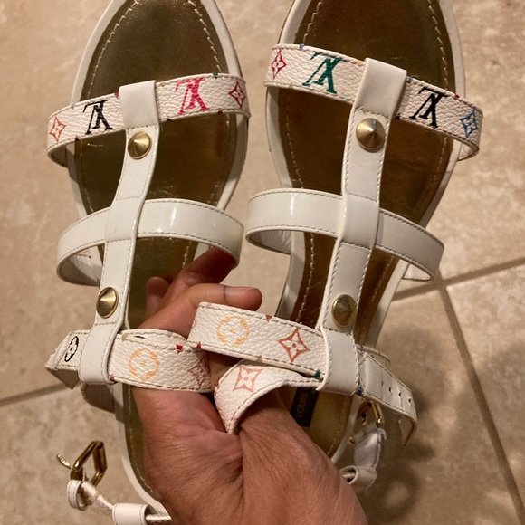 💯 Authentic Louis Vuitton Murakami sandals - Picture 8 of 8